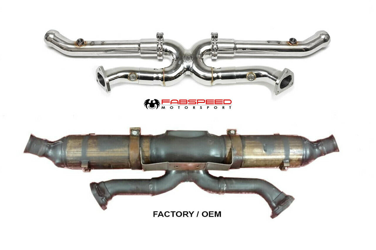 Fabspeed Porsche 993 Carrera link comp. X-Pipe (1994-1998)
