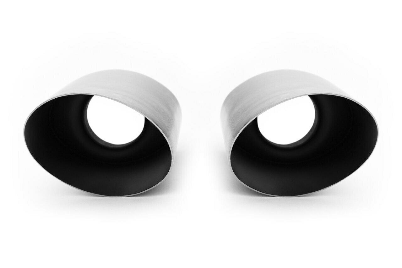 Fabspeed Porsche 993 Carrera Single Wall Oval Bolt-On Tips 993 (1994-1998)