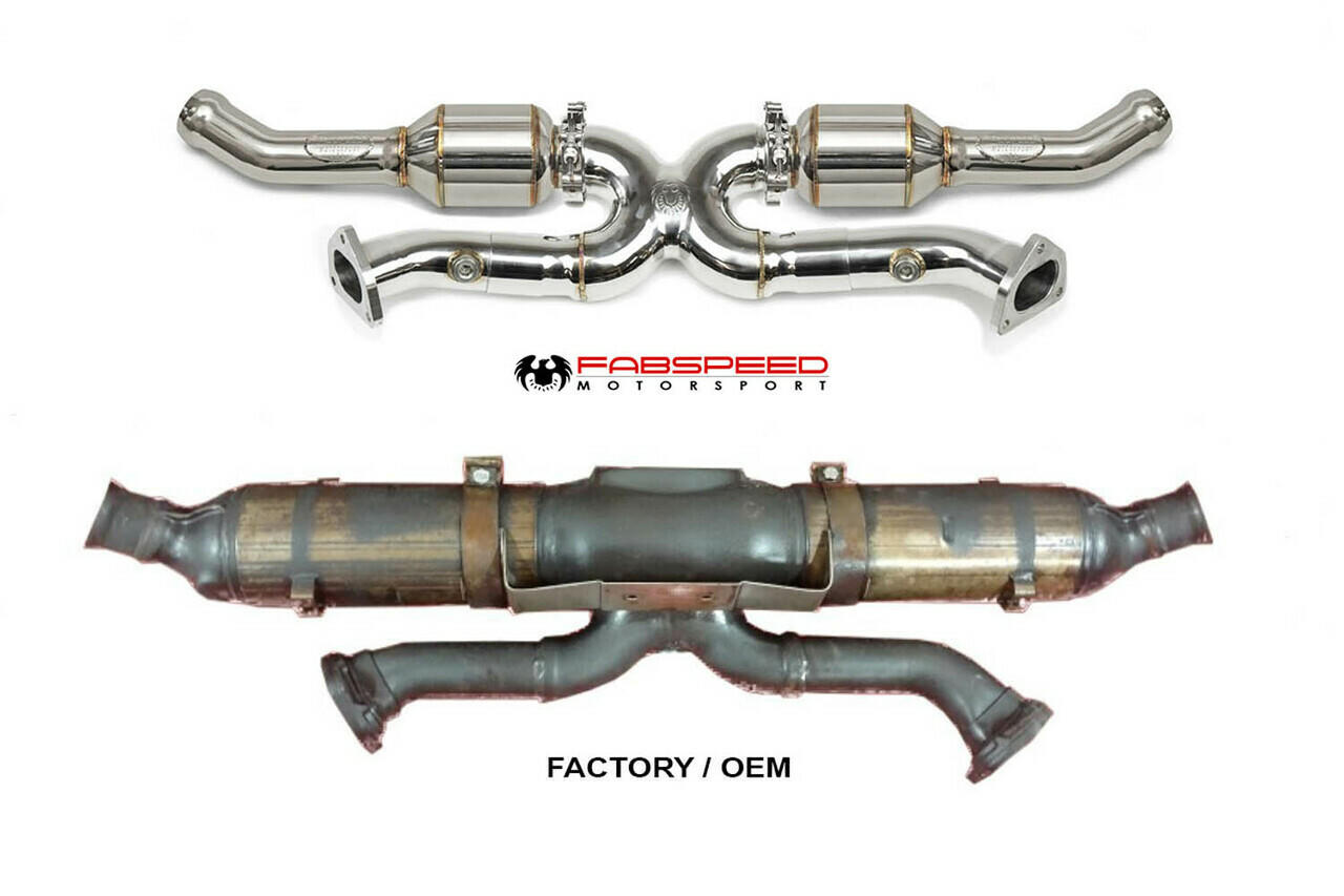 Fabspeed Porsche 993 Carrera Sport Cat X-Pipe (1994-1998)