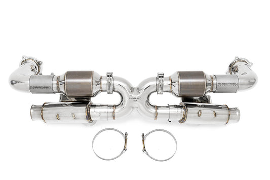 Fabspeed Porsche 993 Turbo Modular Sport Catalytic Converter X-Pipe (1995-1998)