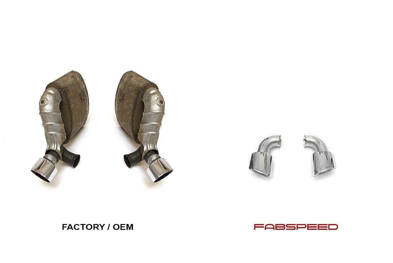Fabspeed Porsche 993 Turbo Muffler Bypass Pipes (1995-1998)