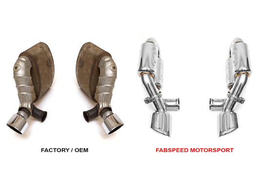 Fabspeed Porsche 993 Turbo Supercup Exhaust System