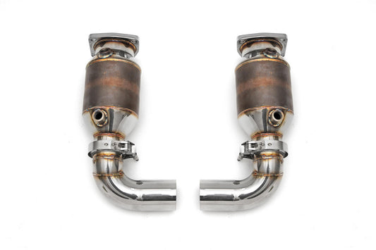 Fabspeed Porsche 997 GT2 Sport Catalytic Converters (2008-2009)