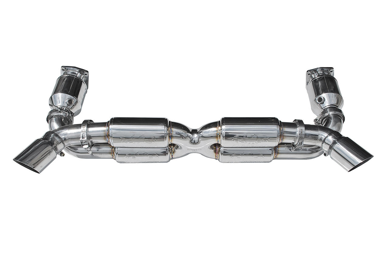 Fabspeed Porsche 997 GT2 Supersport 70mm X- Pipe Exhaust System (2008-2009)