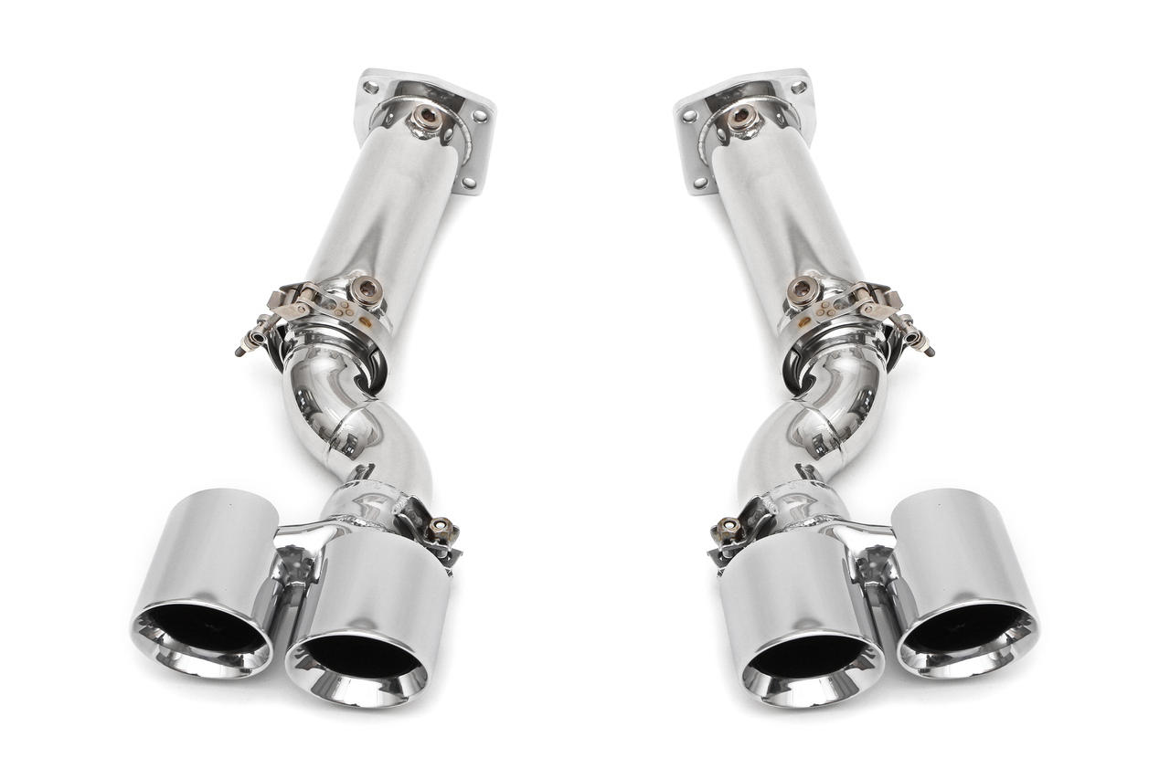 Fabspeed Porsche 997 Turbo Muffler Bypass Exhaust System (2006-2009)