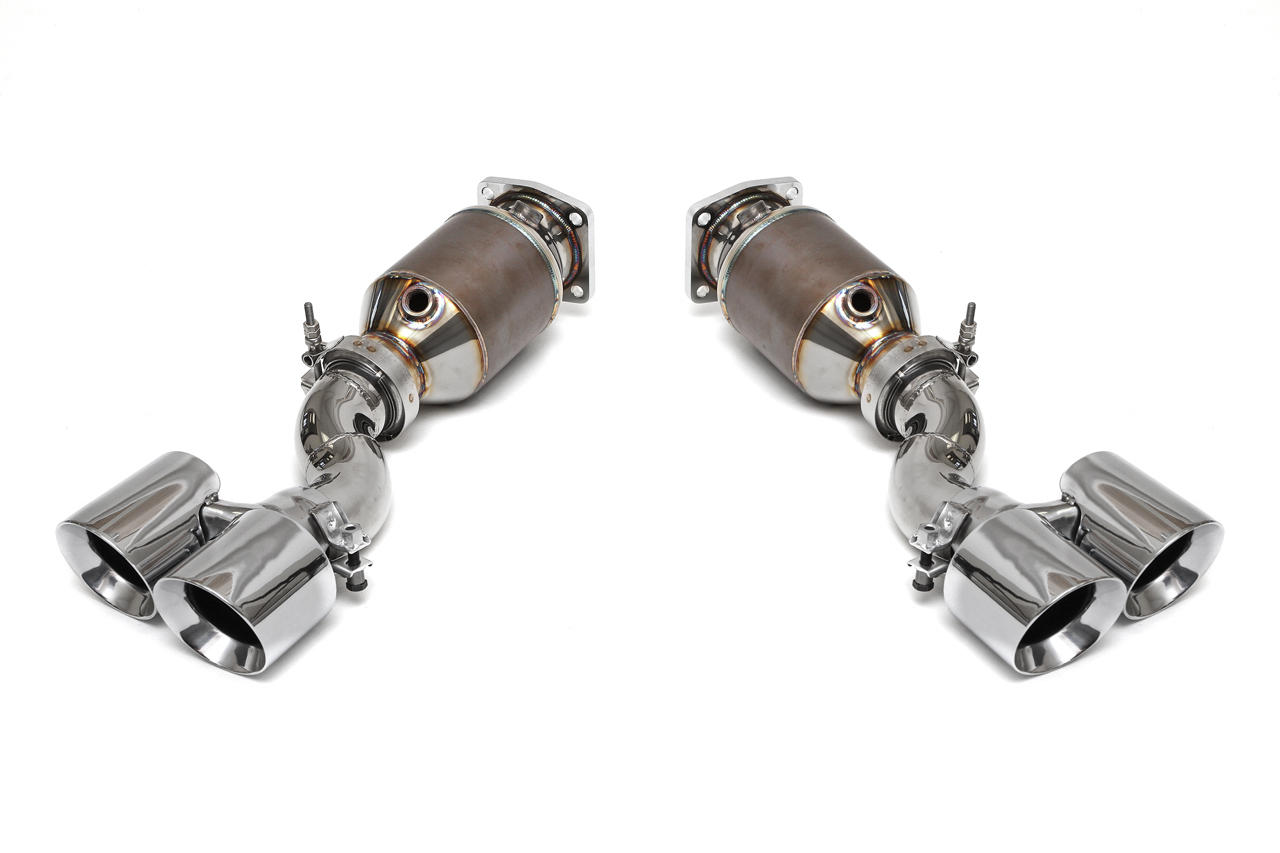 Fabspeed Porsche 997 Turbo Muffler Bypass Exhaust System (2006-2009)