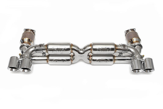 Fabspeed Porsche 997 Turbo Supersport 70mm X-Pipe Exhaust System (2006-2009)