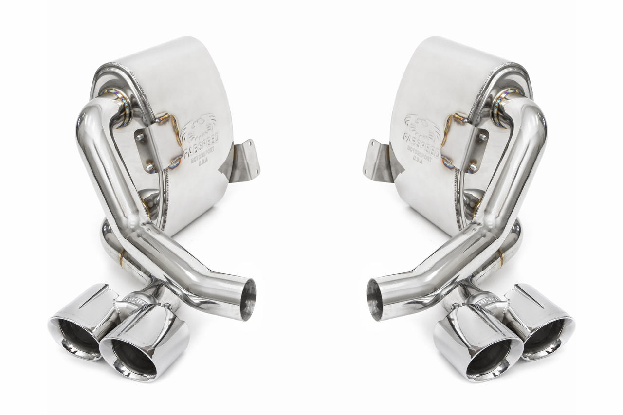 Fabspeed Porsche 997.2 Carrera Maxflo Performance Side Exhaust System (2009-2012)