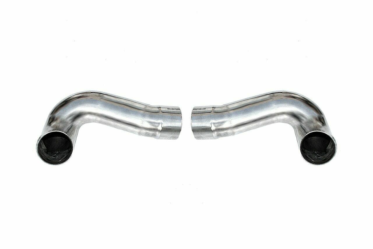 Fabspeed Porsche 997.2 Carrera Side Muffler Bypass Pipes (2009-2012)