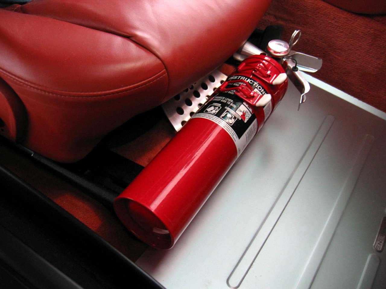Rennline Fire Extinguisher Mount - Porsche - SKU# FE01