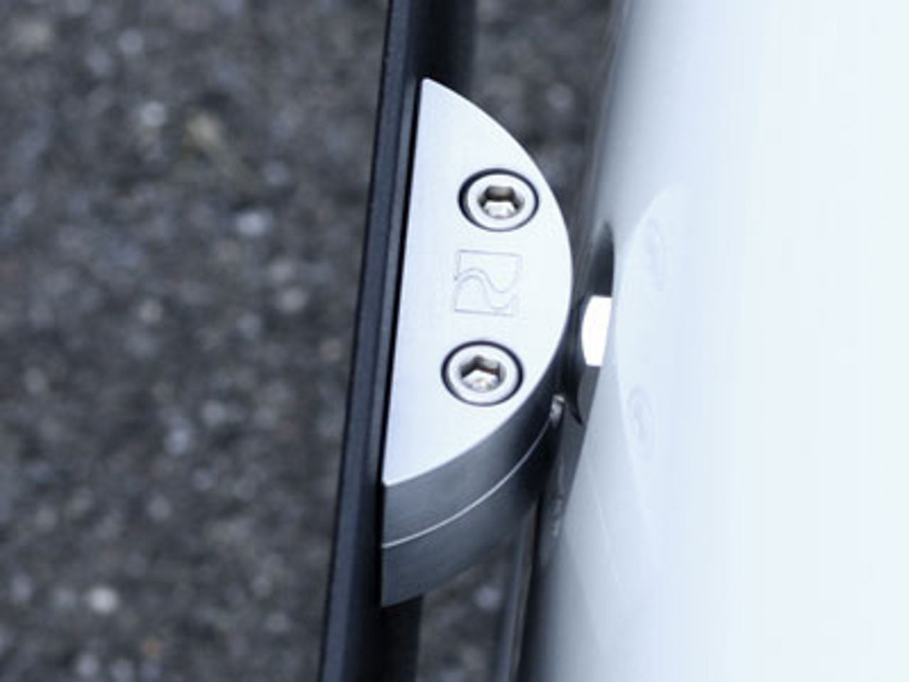 Tow Hook Receiver - Billet License Plate Mount - SKU# E1070.1080