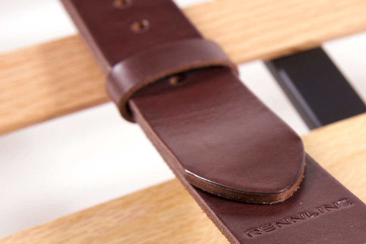 Rennline Vintage Leather Luggage Rack Straps - SKU# E101