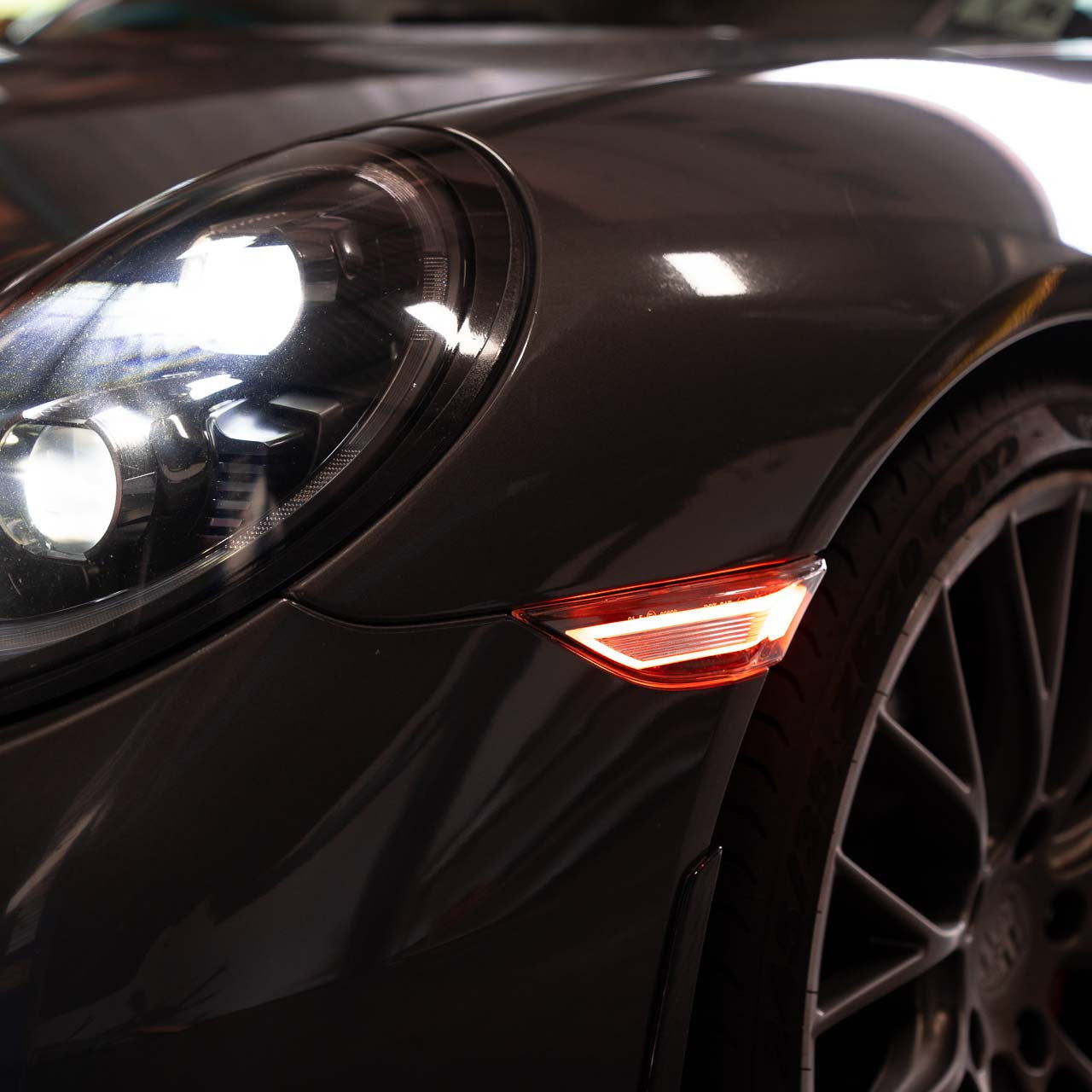 Rennline LED Side Marker Lights for Porsche 991 / 981 / 718 – Performance Lighting Upgrade