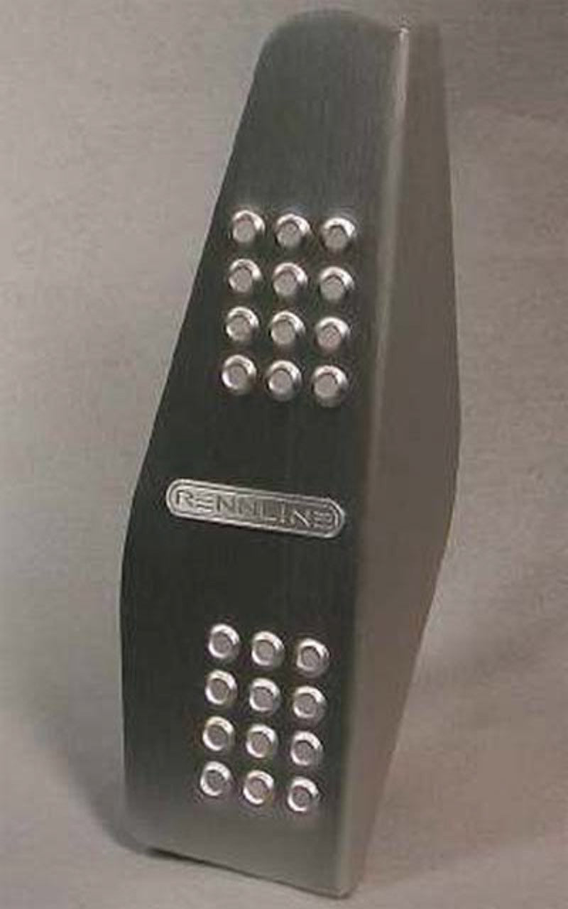 Rennline Mini Dead Pedal - SKU# P97