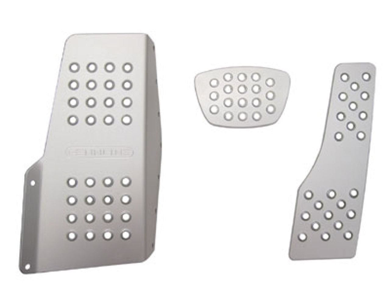 Rennline Pedal Set - 3 piece - Perforated - Porsche - SKU# P44.21