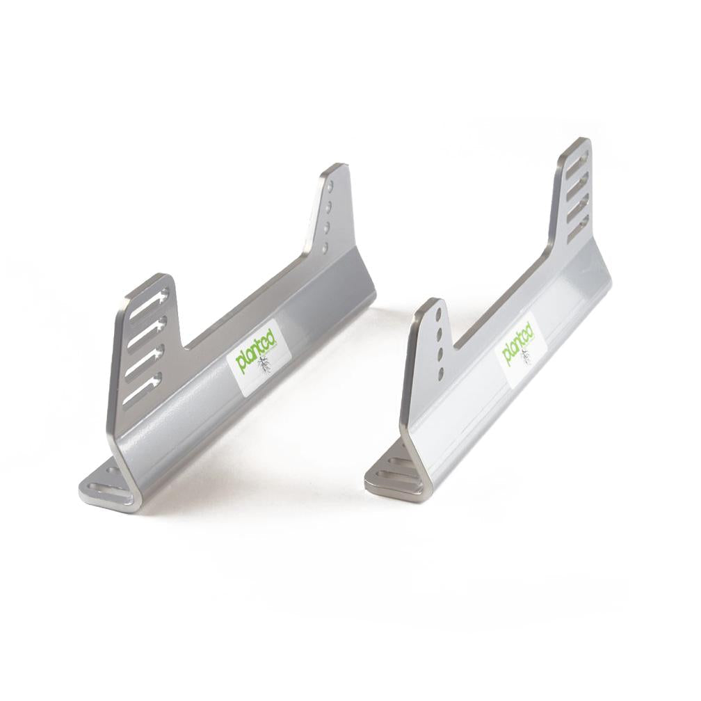 Planted Offset Aluminum Seat Side Mount Bracket - Grey