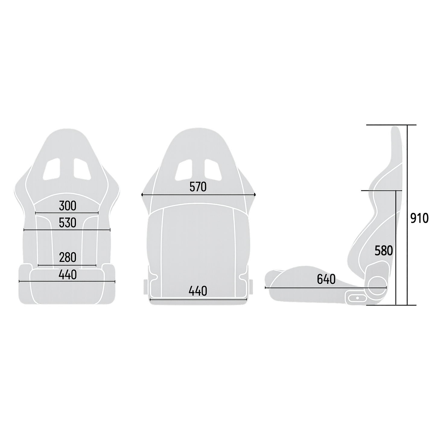Sparco R600 Seat - Leather