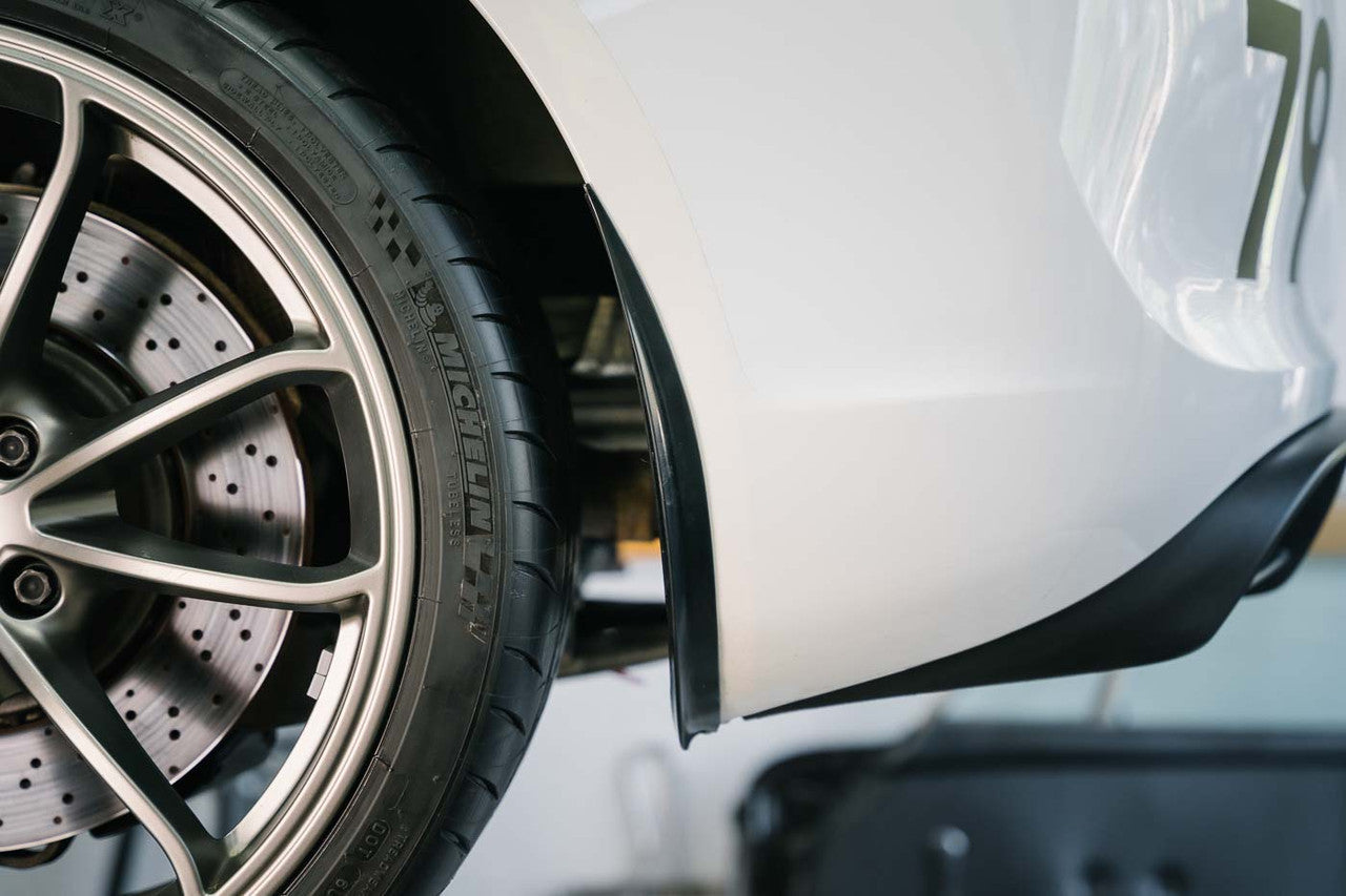 Rennline Rear Chip Guards for Porsche – Paint Protection Track Protection Upgrade