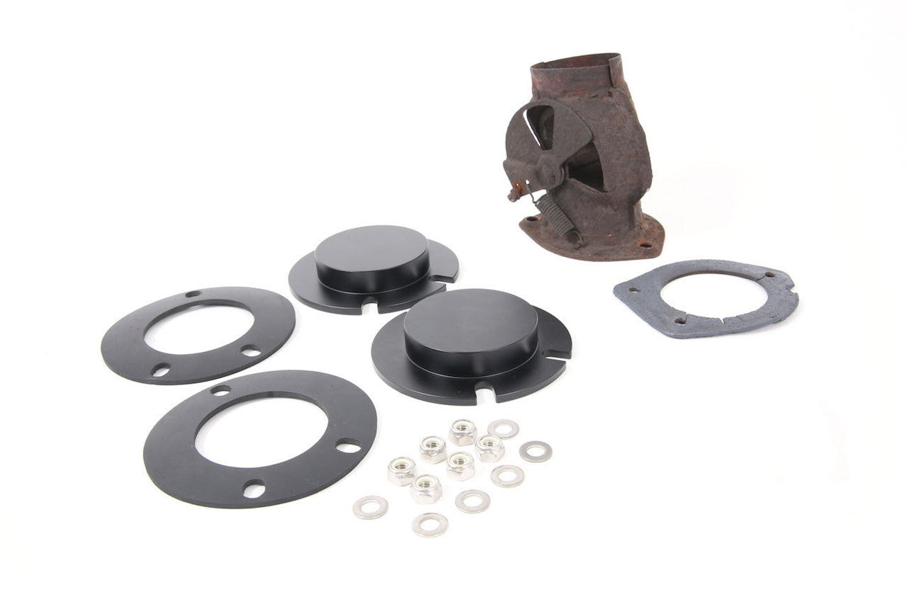 Rennline Heater Controls Block-Off Plate - Porsche - SKU# I20