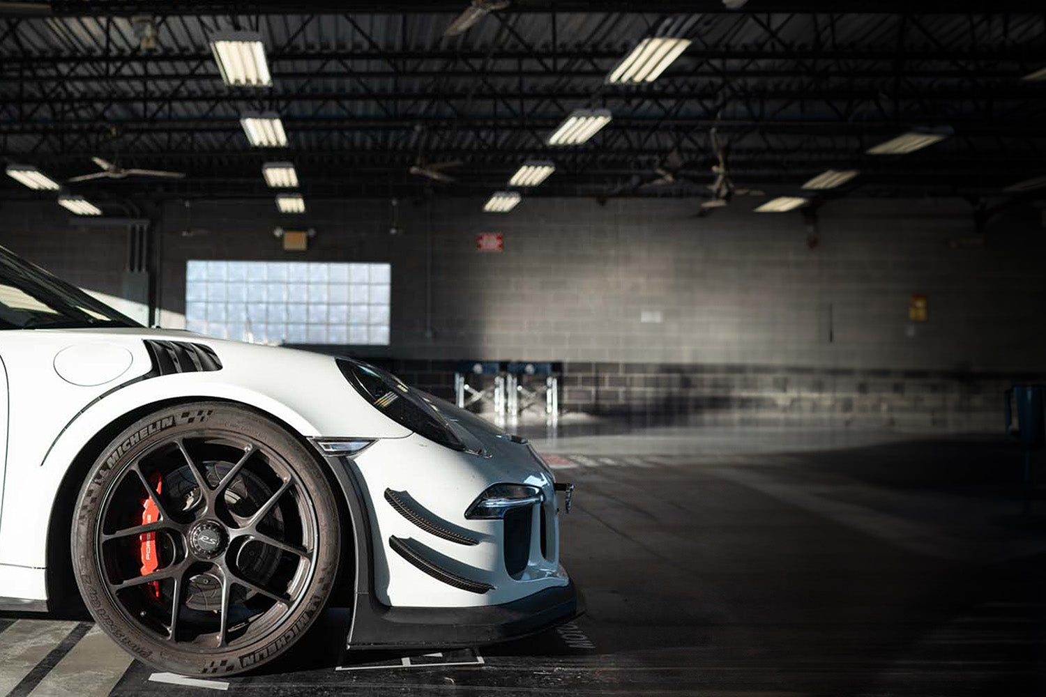 Verus dive planes carbon weave - Porsche 991.1 GT3