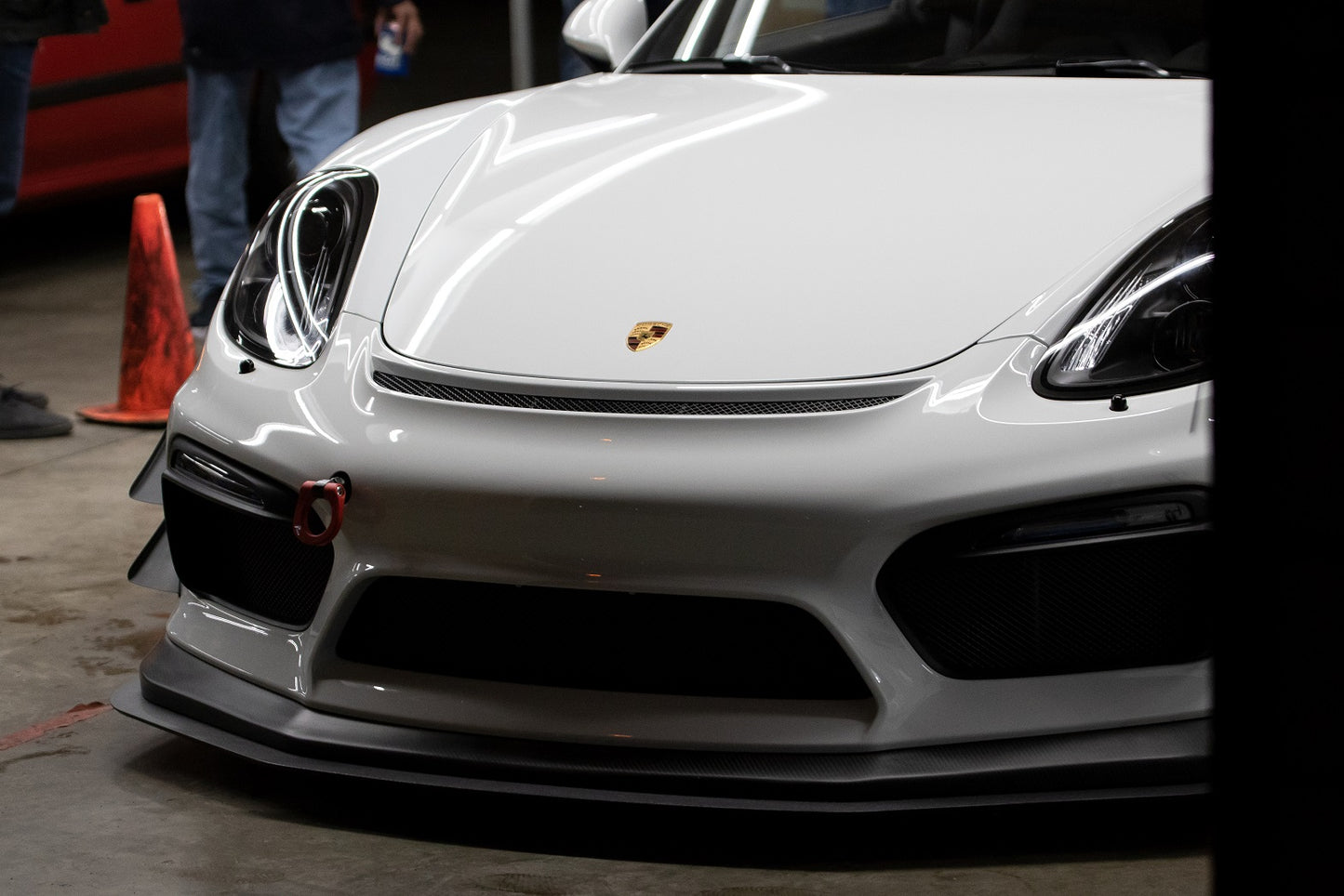 Verus dive planes carbon weave - Porsche 981 GT4