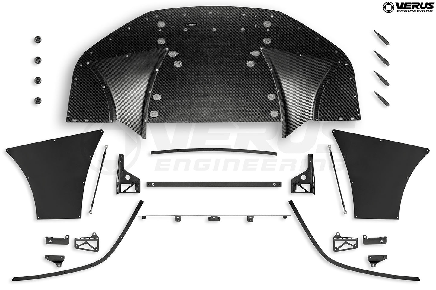 Verus Engineering front splitter kit for Porsche 991.2 GT3 RS