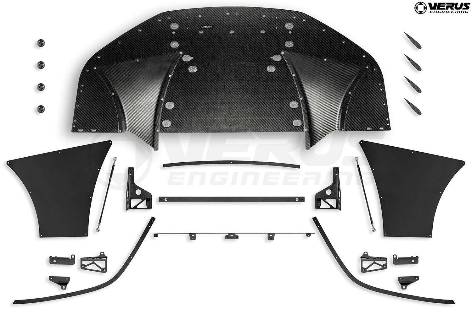 Verus Engineering front splitter kit for Porsche 991.2 GT3 RS