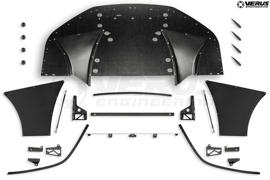 Verus Engineering front splitter kit for Porsche 991.2 GT3 RS