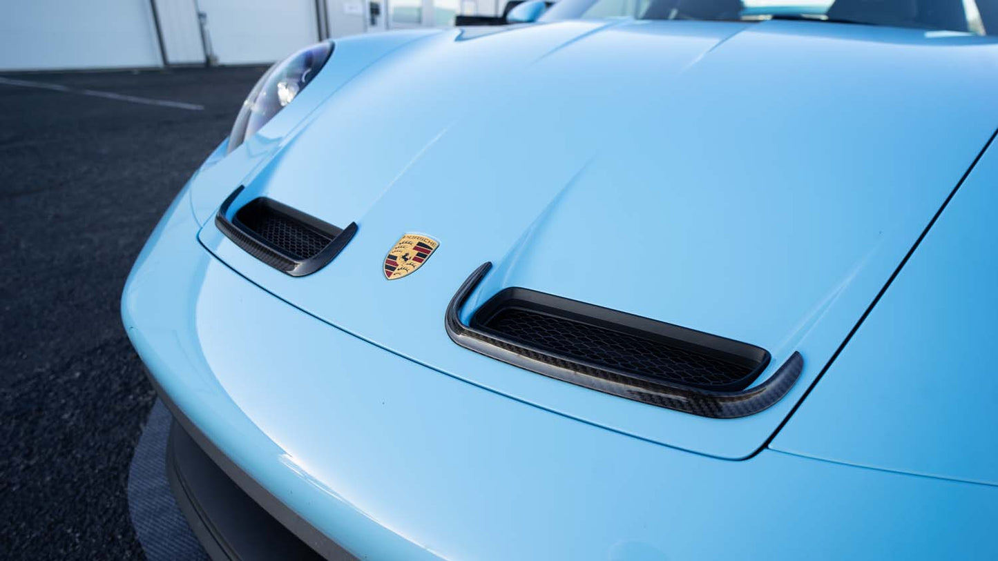 Verus radiator gurney flap - Porsche 992 GT3