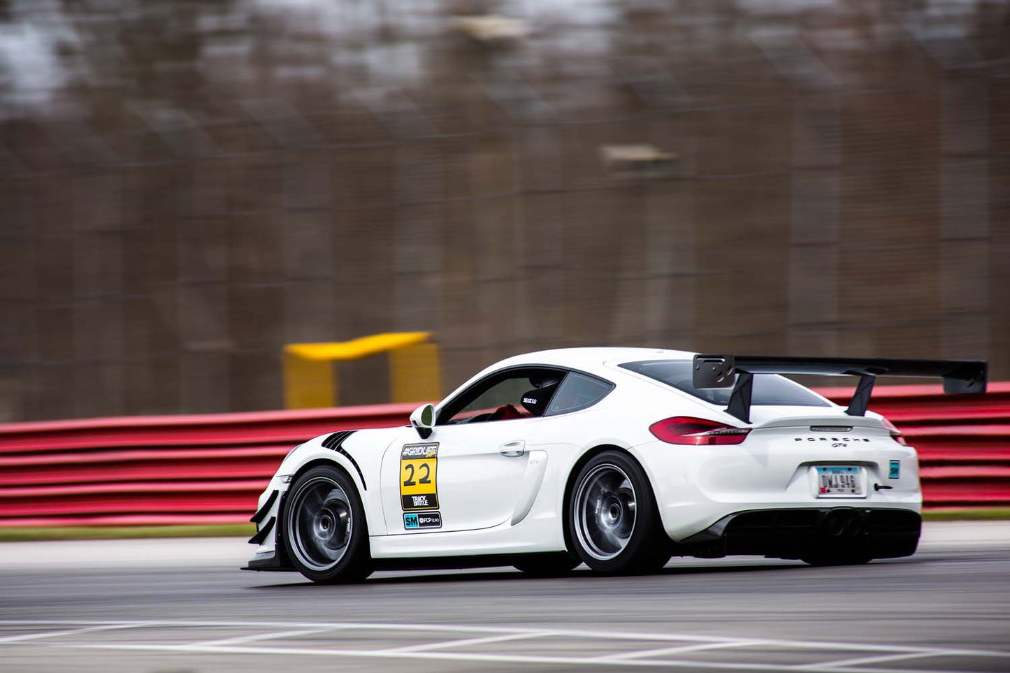 Verus side splitter detail - Porsche 981 GT4