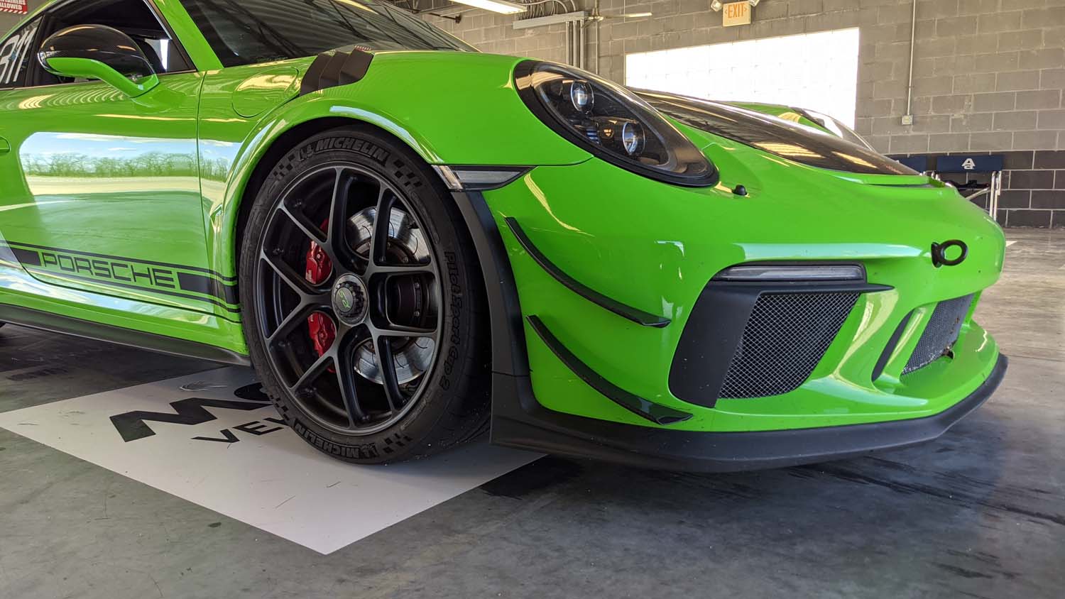Verus dive planes carbon weave - Porsche 991.2 GT3