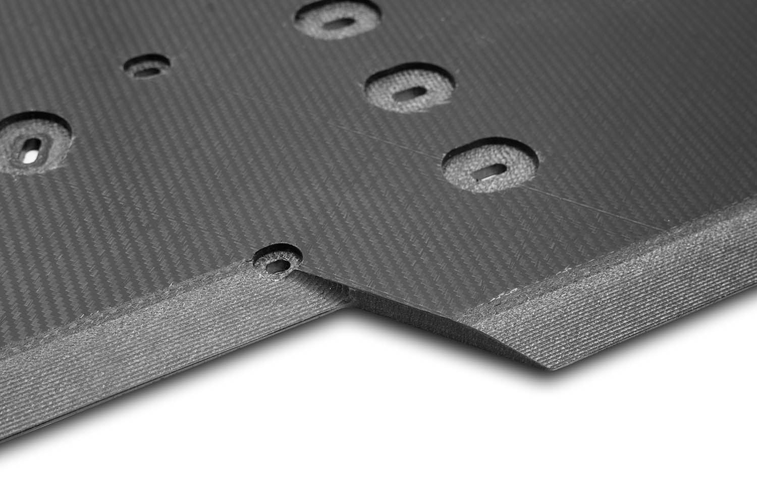Verus Engineering Front Splitter Kit - Porsche 718 GT4 carbon thermoplastic