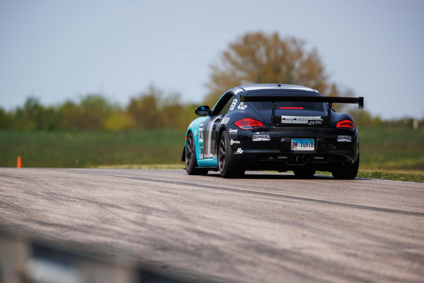 Verus UCW rear wing - Porsche 987 Cayman