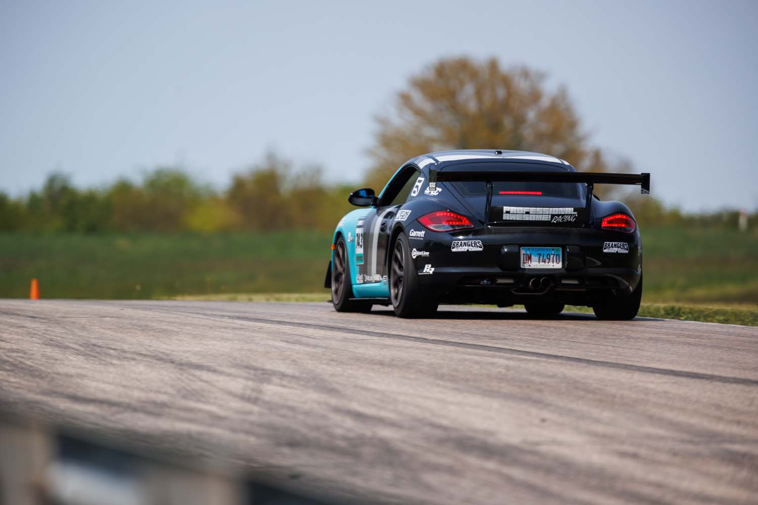 Verus UCW rear wing - Porsche 987 Cayman