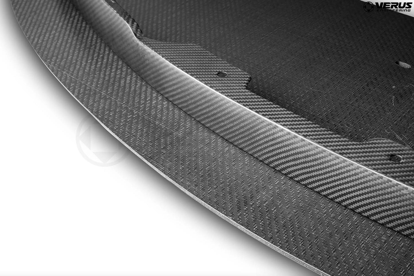 Verus front splitter underside - Porsche 987.2 Cayman
