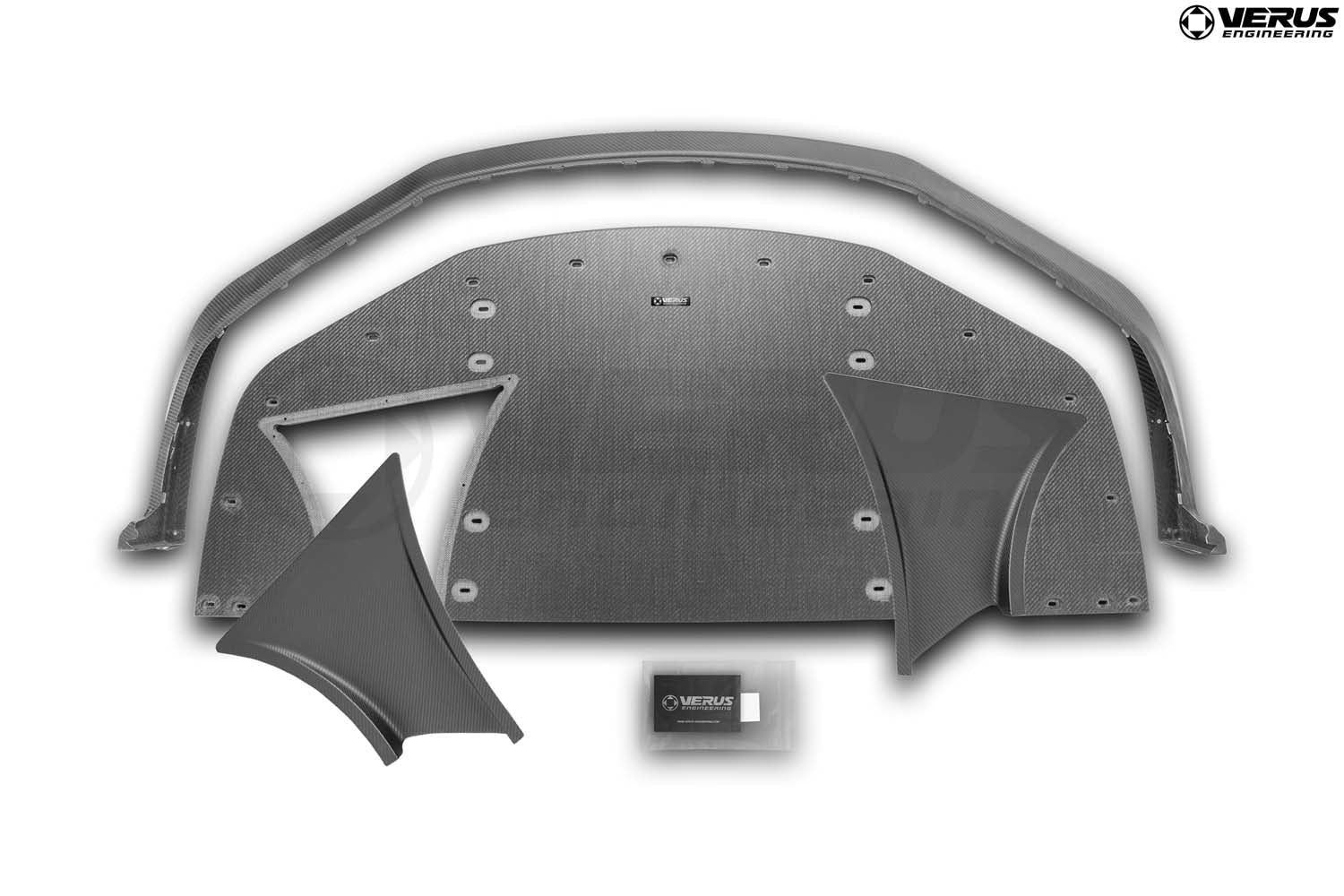 Verus Engineering front splitter and air dam kit for Porsche 981 GT4