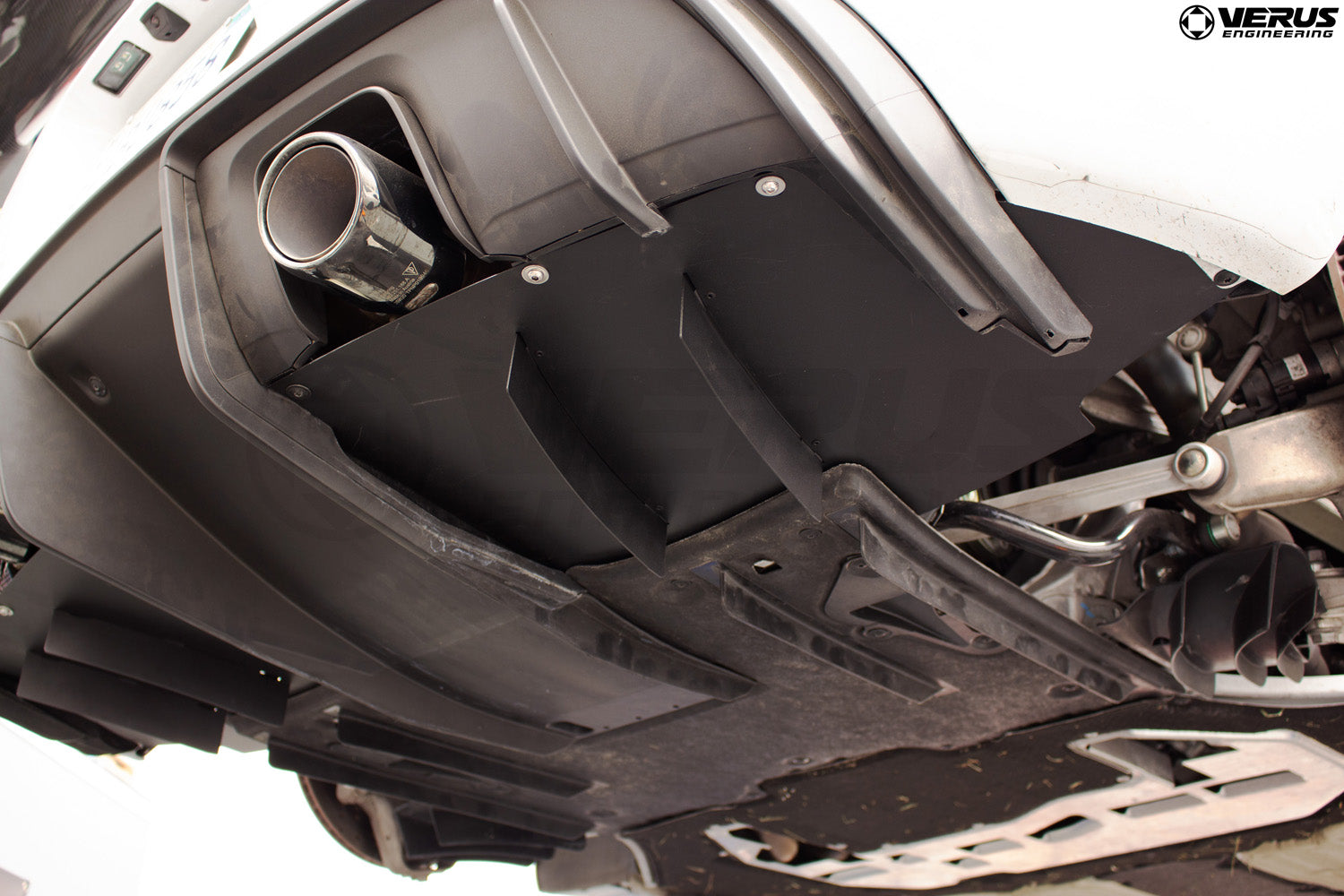 Verus rear diffuser panel underside - Porsche 718 GT4