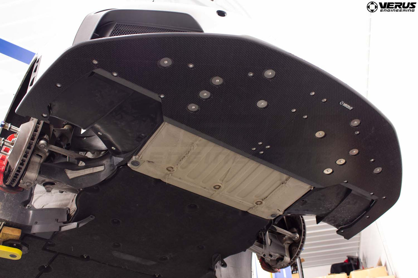 Verus Engineering Front Splitter Kit - Porsche 718 GT4 detail