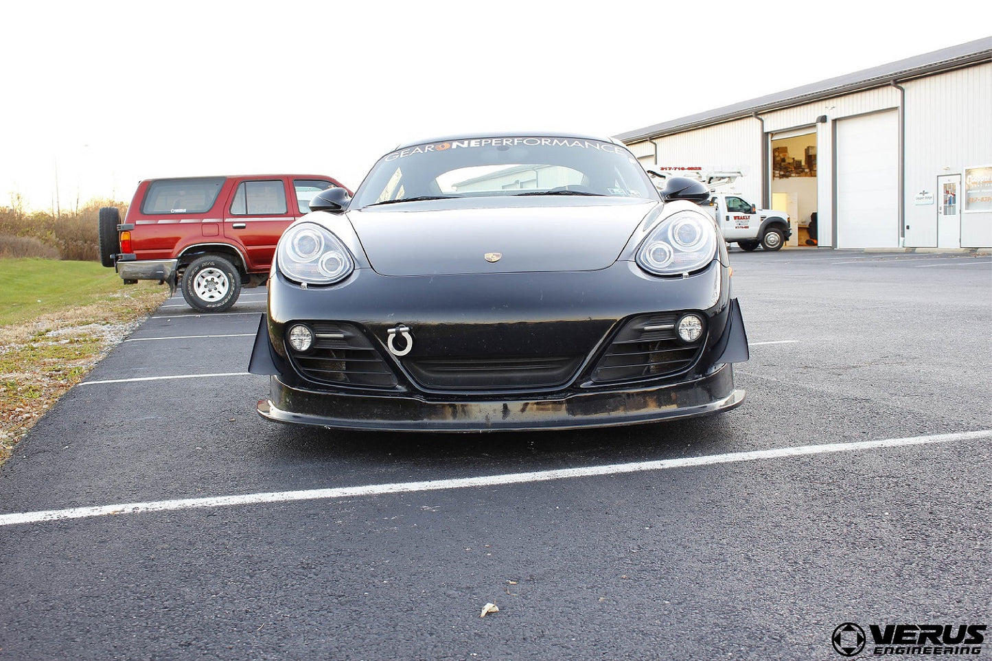 Verus dive planes installed - Porsche 987 Cayman