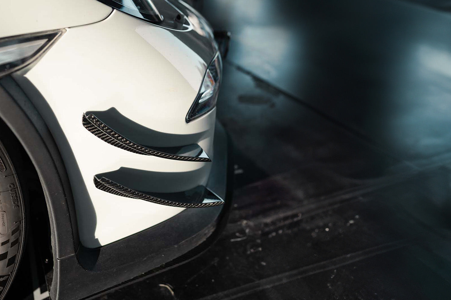 Verus dive planes angle view - Porsche 991.1 GT3