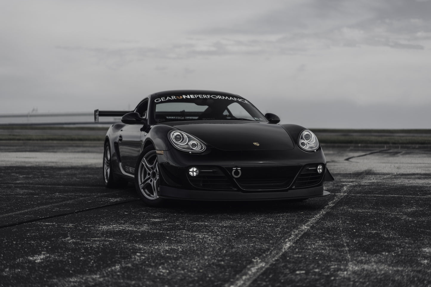 Verus dive planes angle view - Porsche 987 Cayman