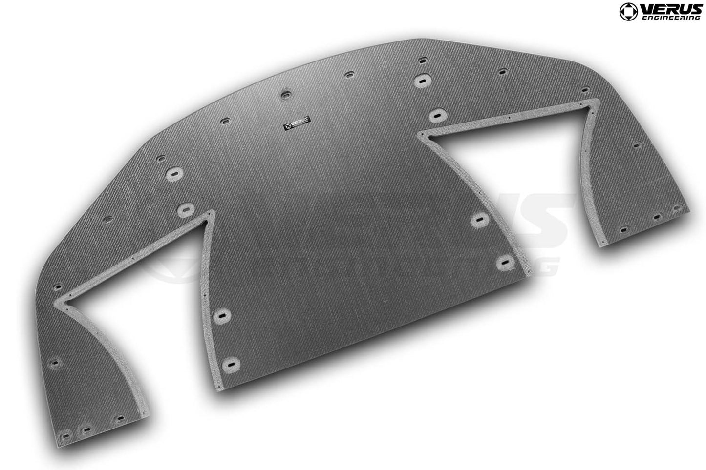 Verus front splitter detail - Porsche 981 GT4