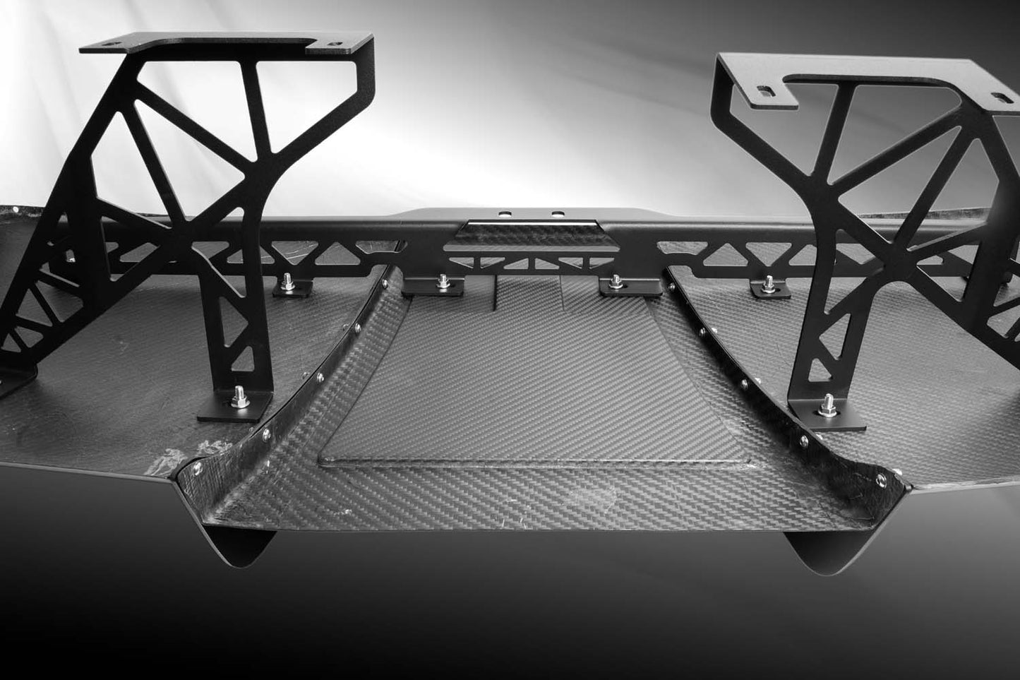 Verus rear diffuser underside - Porsche 981 GT4