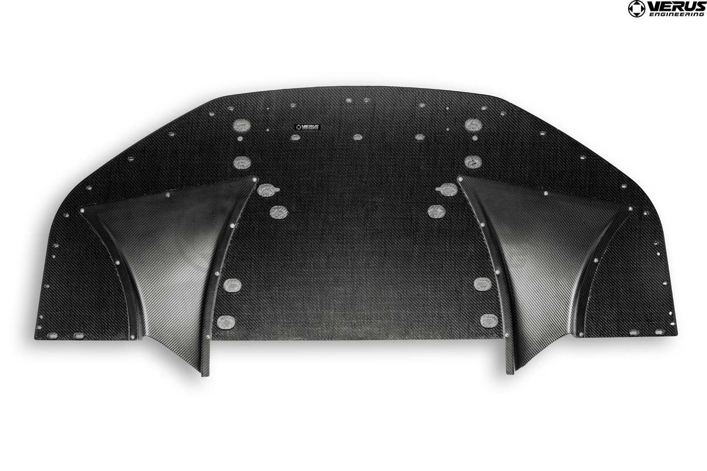 Verus front splitter installed - Porsche 991.2 GT3 RS
