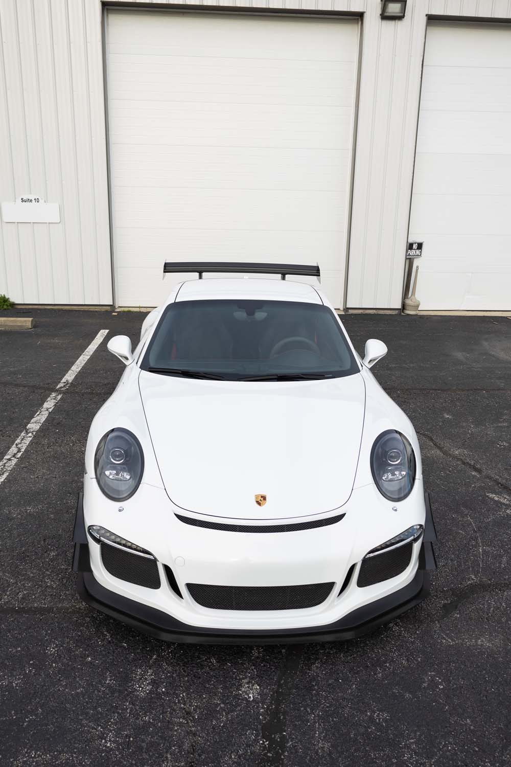 Verus UCW rear wing installed - Porsche 991 GT3