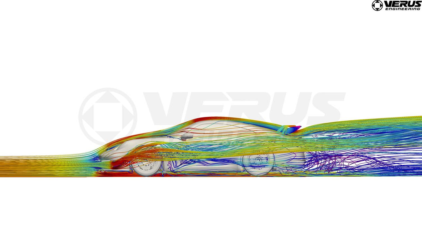 Verus Engineering dive planes - Porsche 992 GT3 detail