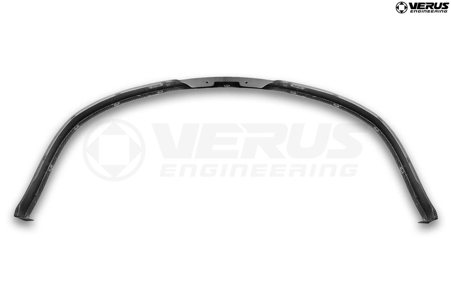 Verus front splitter installed - Porsche 987.2 Cayman
