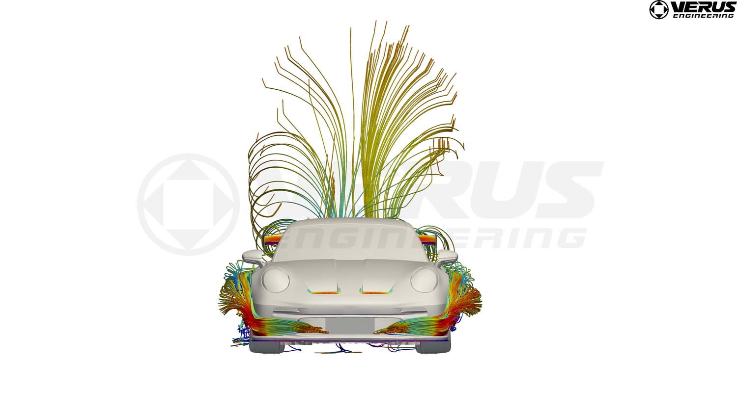 Verus Engineering UCW Rear Wing Kit - Porsche 992 GT3 rear view