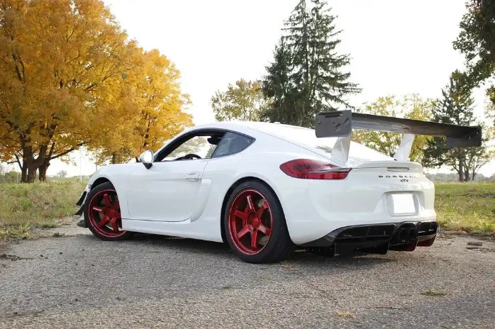 Verus rear diffuser brackets - Porsche 981 GT4