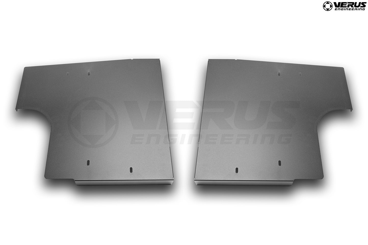Verus Engineering flat underbody panel kit for Porsche 981 Cayman GT4